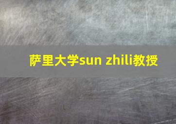 萨里大学sun zhili教授